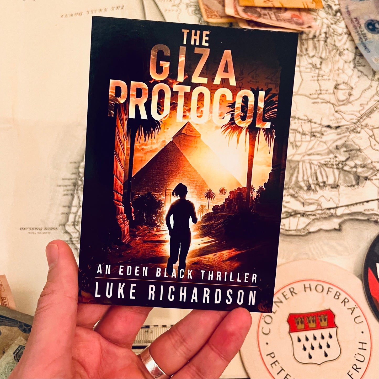 The Giza Protocol Signed Postcard