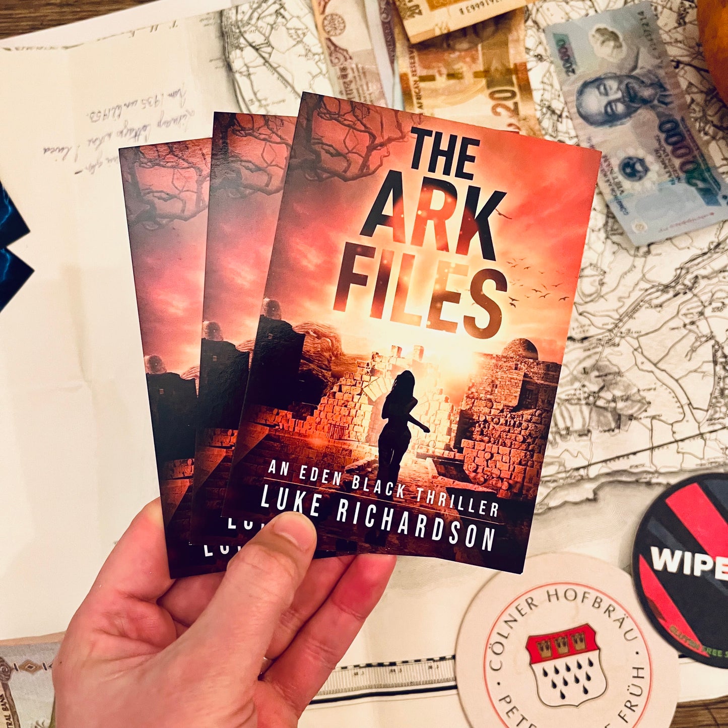 The Ark Files Signed Postcard