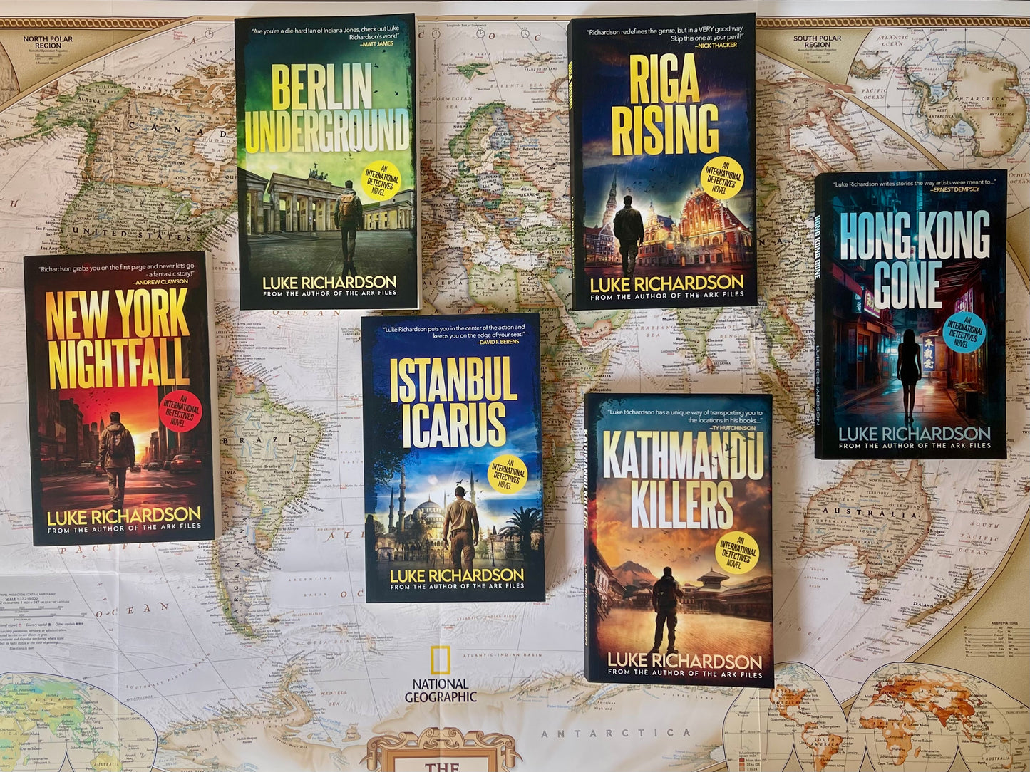 Riga Rising paperback (International Detectives book 5)
