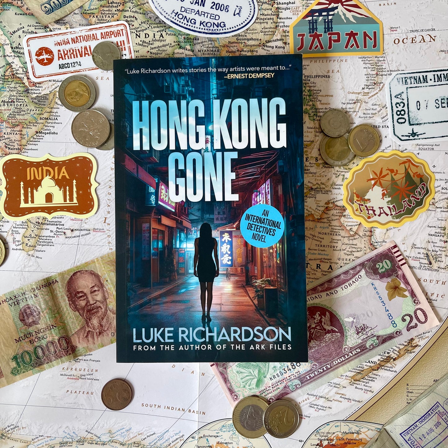 Hong Kong Gone paperback (International Detectives book 2)