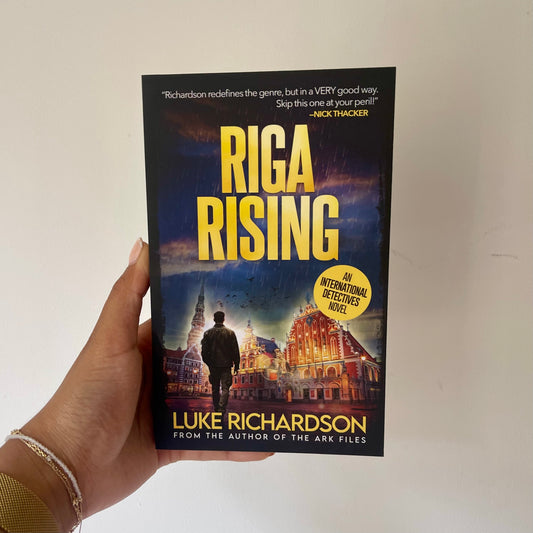 Riga Rising paperback (International Detectives book 5)